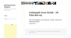 Desktop Screenshot of 3d-filme-test.de